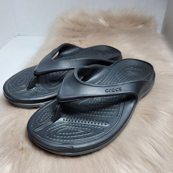 Crocs Ionic Confort Unisex Flip Flop Sandals Shoes - Picture 1 of 7